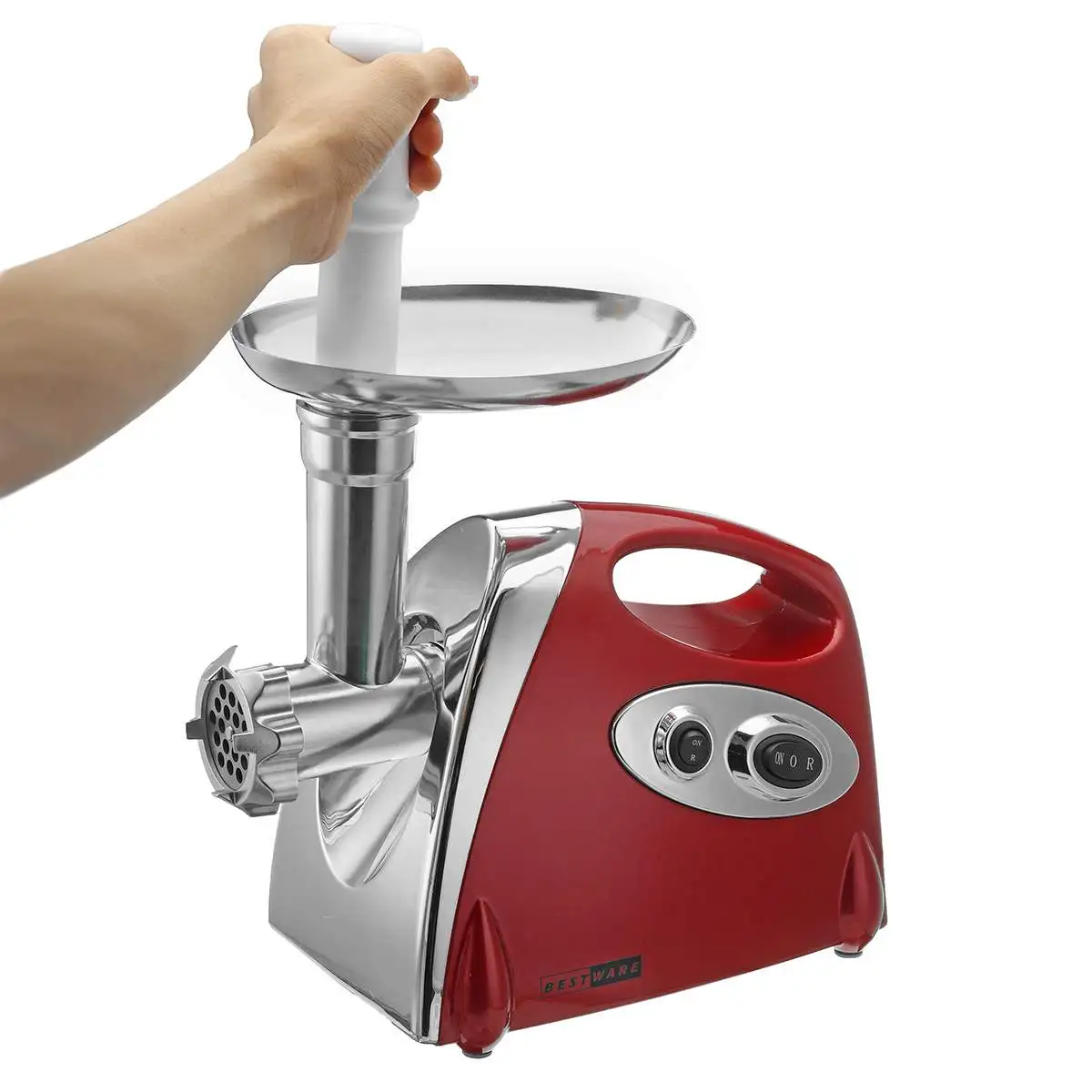 

2800W Electric Meat Grinder Mincer Stainless Steel+ABS Sausage Maker Filler Machine Food Processor Home Application Powerful