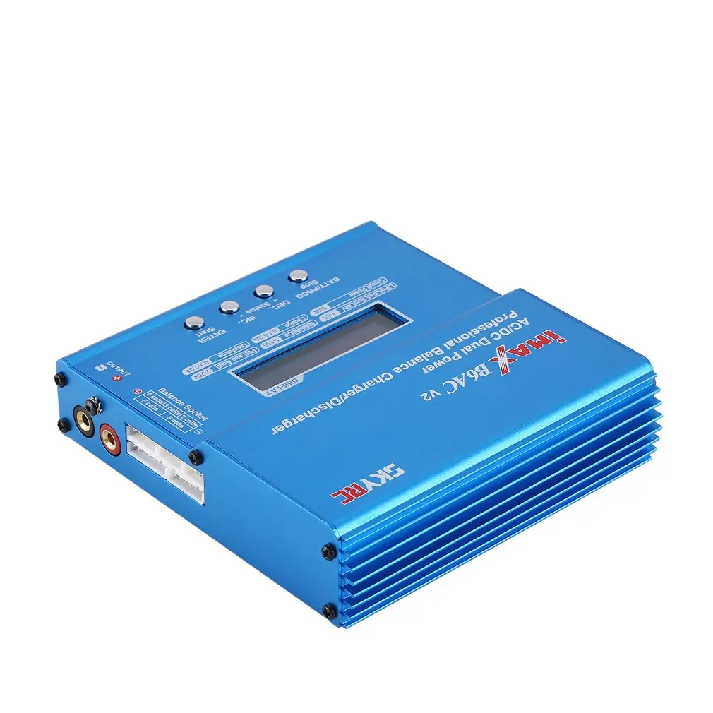 SKYRC iMAX B6AC V2 6A 50 Вт AC/DC Lipo NiMH Pb Зарядное устройство/Dis зарядное устройство с адаптером ЖК-дисплей для Радиоуправляемый автомобиль вертолет