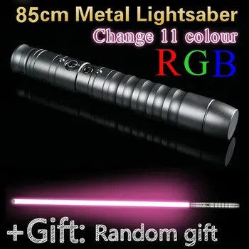 

85cm Cosplay Lightsaber Luke Skywalker Light Saber Jedi Sith Laser Force Fx Heavy Dueling Loud Sound High Gift Kids