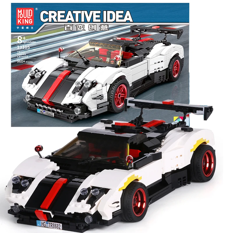 

Creator Technic Classic Sports Car Model Building Blocks Bricks Compatible legoINGly Creative Idea Educational DIY toys for gift