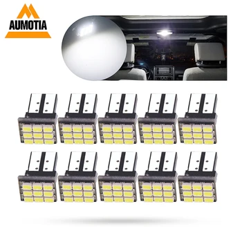 

1000x T10 LED W5W Car light Luces 9 12 LED Para Auto Interior Side light 1206 SMD Marker Lamp DC12V
