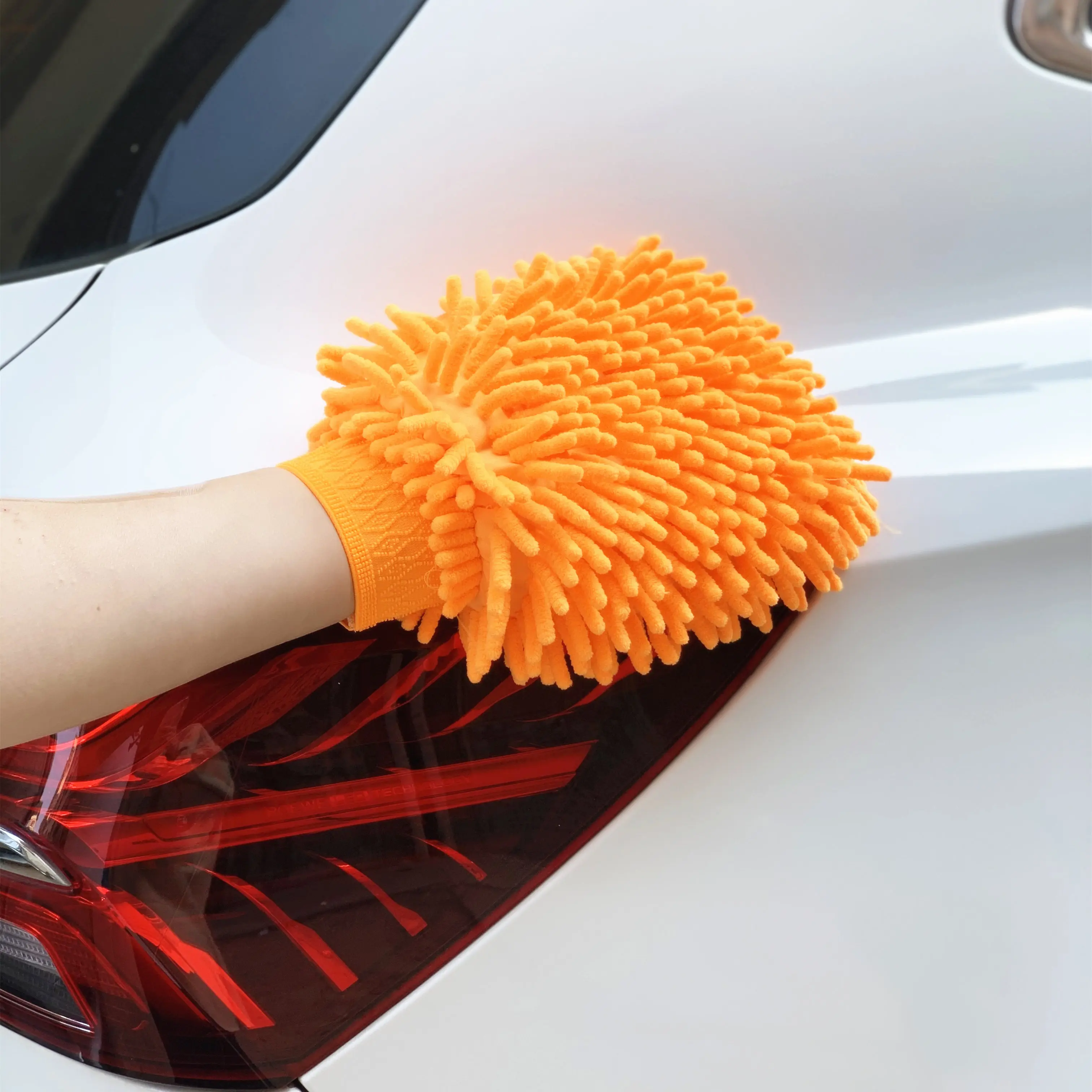 1pc Car Wash Gloves For Daewoo Matiz Nexia Nubira Sens Tosca Winstorm