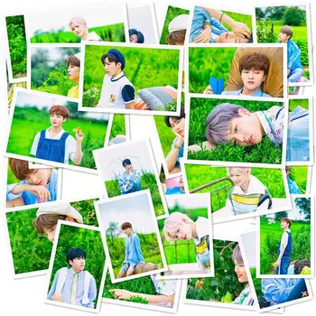 

30Pcs/set KPOP X1 Photo Pictures Cards Boy LOMO Cards Self Made LOMO Pictures Photocard Fan Supplies
