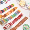 100pcs/Roll Cute Cartoon Bear Washi Tape Flower Love Heart Stationery Decorative Adhesive Tape Scrapbooking Diary Stickers Label ► Photo 2/6