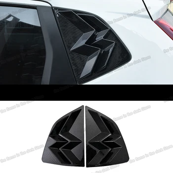 

Lsrtw2017 Carbon Fiber Car Rear Window Triangle Shutter Panel Styling for Honda Fit Gk5 2014 2015 2016 2017 2018 2019 2020 Auto