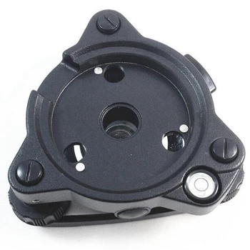 

New Three-JAW Black Tribrach Without Optical Plummet for Total Station Surveying