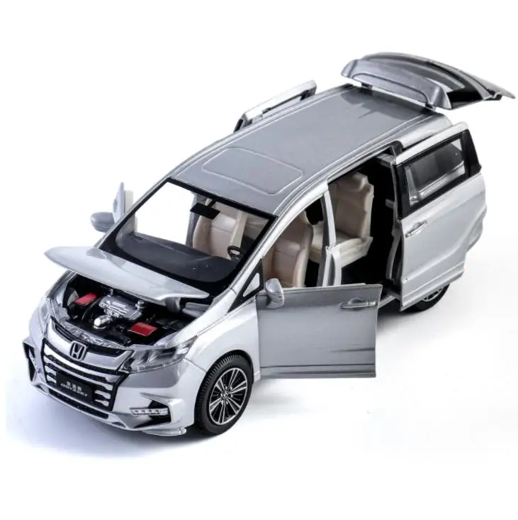 Новинка 1:32 Honda Odyssey SUV литая модель автомобиля Литые и игрушечные машинки Детские игрушки для детей Подарки Игрушка для мальчика