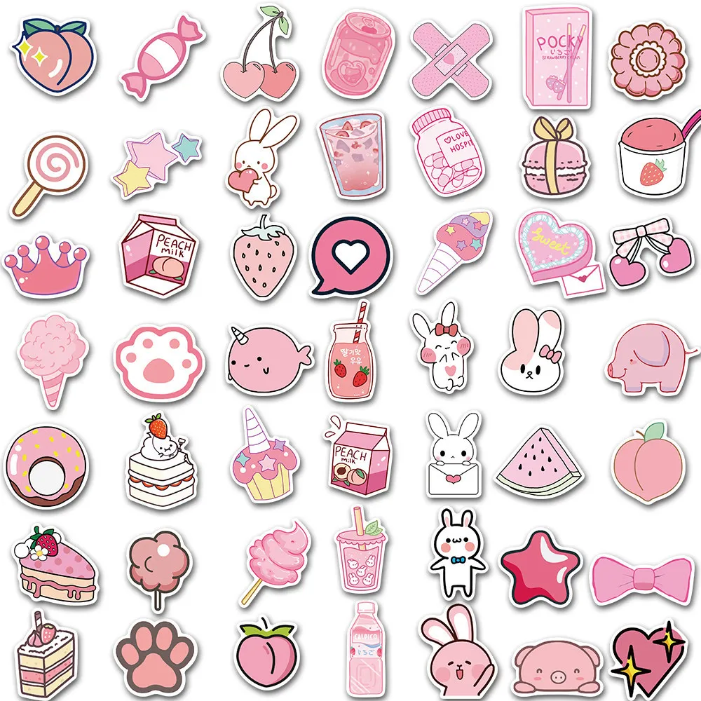 Cute Pink Aesthetic Stickers | lupon.gov.ph