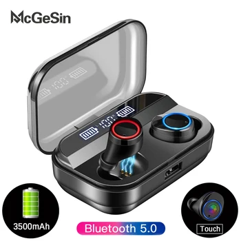 

X11 TWS Wireless Earphone Bluetooth 5.0 Touch Control Headset Sport Music Stereo Earbuds IPX7 Power Display Earphones With Mic