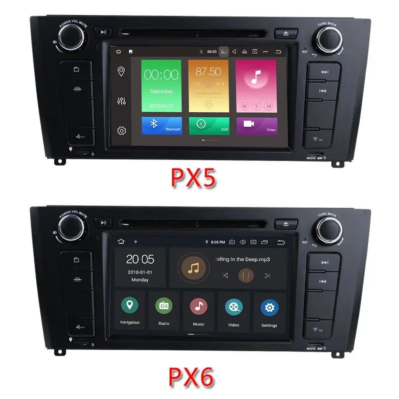 Best Android 9.0 Ocat Core Car DVD Player Stereo System For BMW E81 E82 E87 E88 1 Series With Canbus GPS WIFI Bluetooth Radio Carplay 1