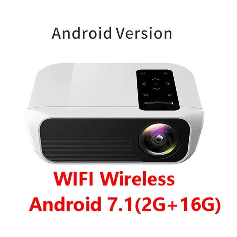  T8 Full HD LED Projector Android Portable Video Projector 1080P HDMI Mini Projector 4K 5000 Lumens 