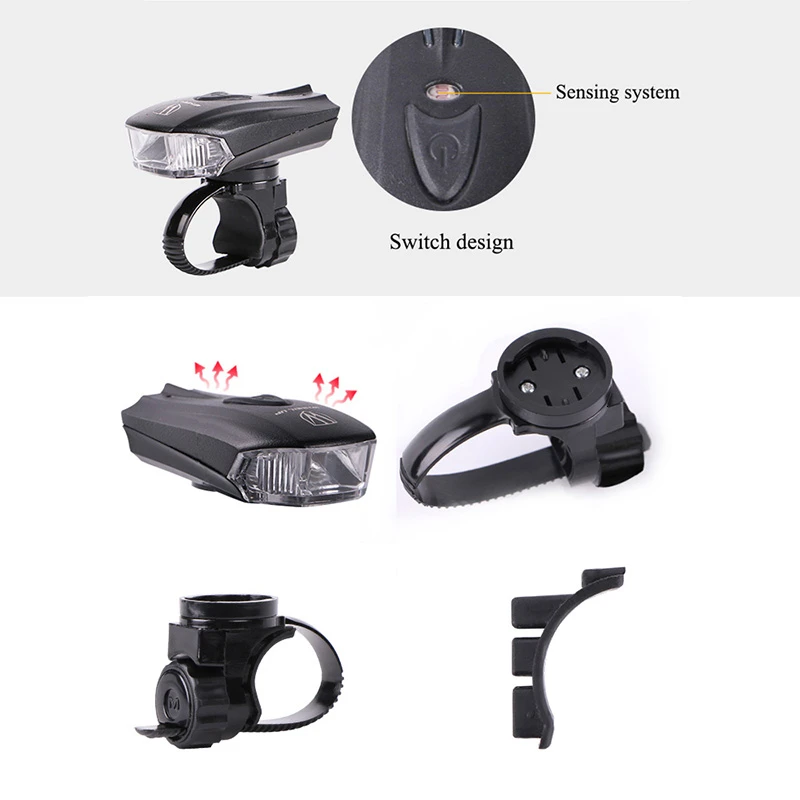 Светодиодный велосипедный светильник на колесиках, Перезаряжаемый USB, головной светильник на руль, головной светильник s, Водонепроницаемый MTB дорожный велосипедный светильник