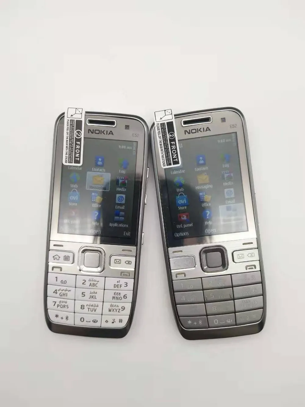 E52 Оригинальный разблокирована Nokia E52 GSM WCDMA сотовый телефон Wi-Fi Bluetooth gps 3.2MP Камера телефон Восстановленное