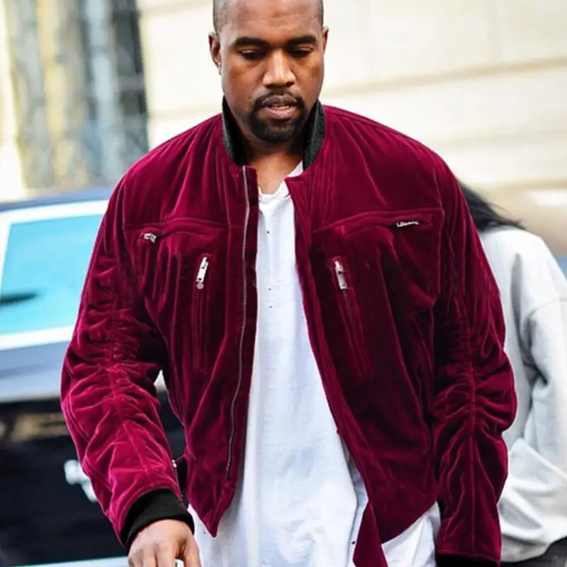 20SS последние хип-хоп KANYE WEST оверсайз уличная куртка осень зима свободные толстые