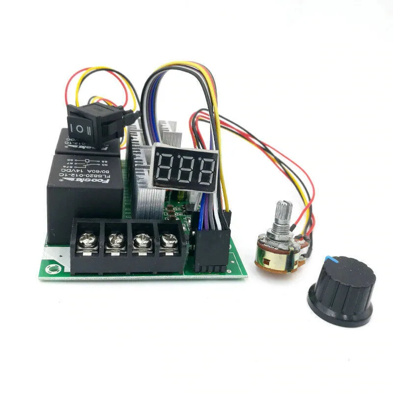 12V24V36V контроллер скорости ШИМ двигатель постоянного тока цифровой дисплей модуль привода