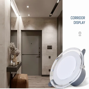 

LED Downlight Dimmable 7W Waterproof Warm White Cold White Recessed LED Lamp Spot Light AC85-265v