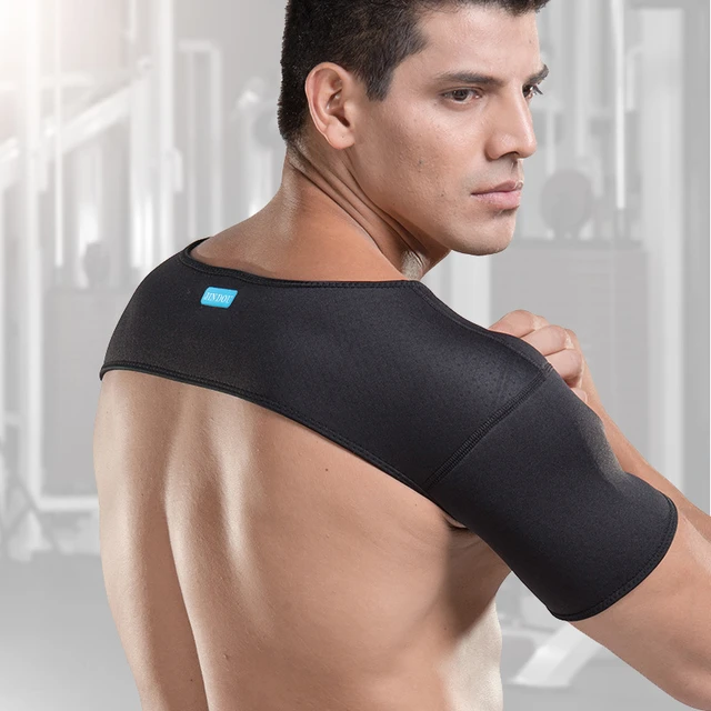 Sports Shoulder Pads, Sleeping Cold and Warm Shoulder Straps, Weightlifting  Sports Protective Gear for Men and