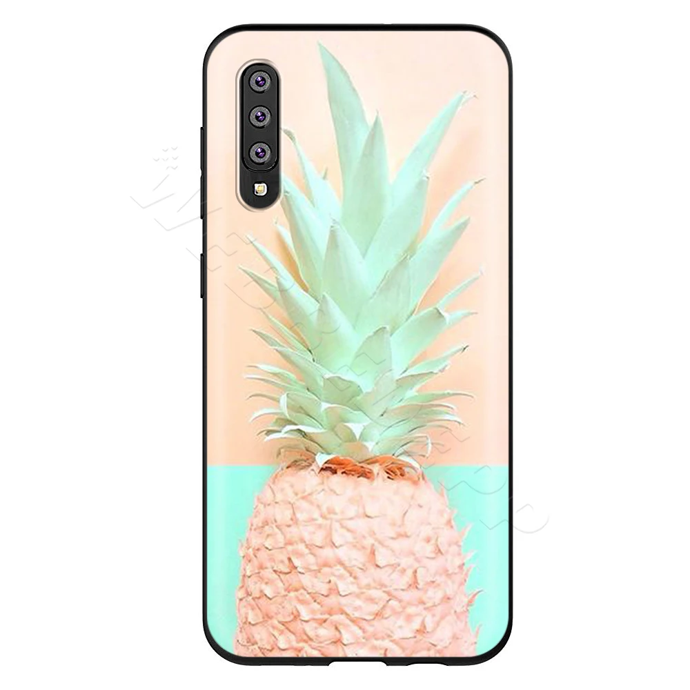 Webbedepp вкусные фрукта ананаса чехол для samsung Galaxy S7 S8 S9 S10 Edge Plus Note 10 8 9 A10 A20 A30 A40 A50 A60 A70
