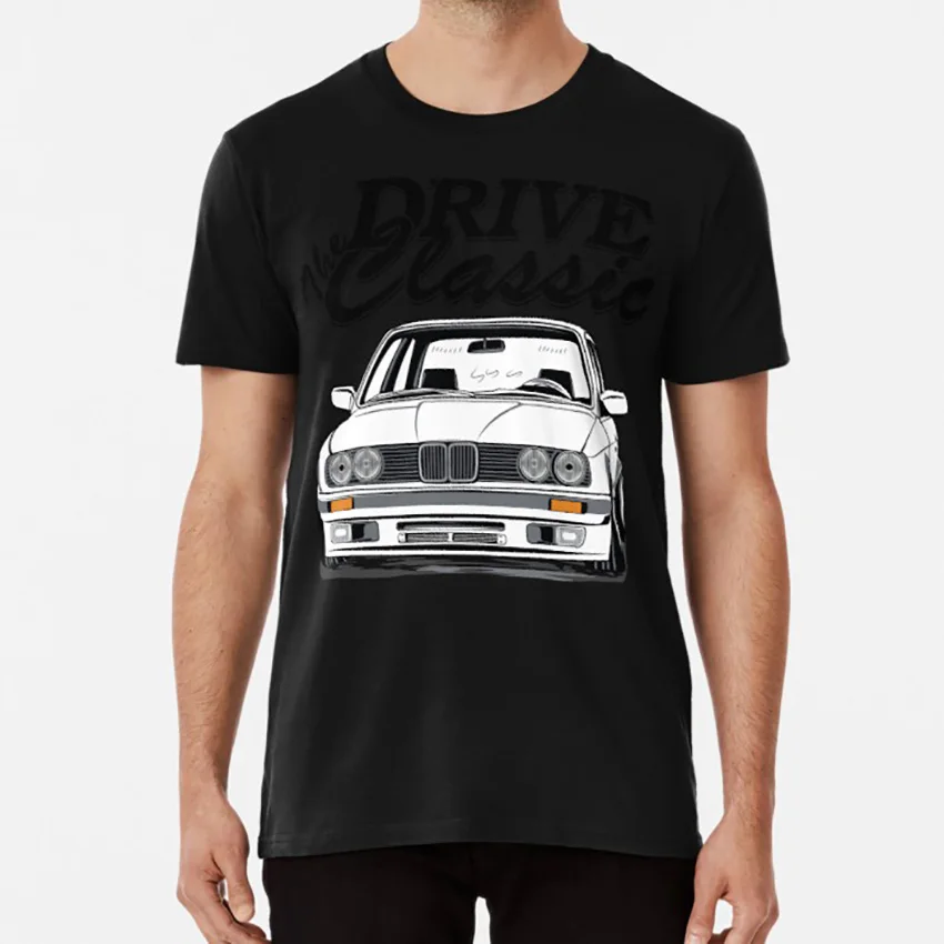 E30 Drive the Classic T shirt e30 enthusiast gift lover tuning bavarian engine works m3 bimmer | Мужская одежда