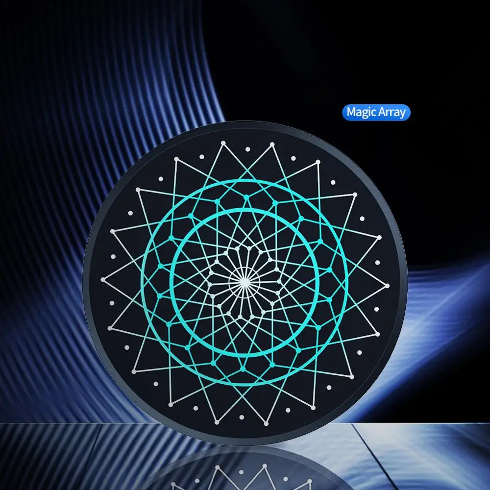 Беспроводное зарядное устройство Magic Array Fantasy Qi для Samsung S10 Plus 15 Вт Iphone XS Max Xr 11 Xiaomi Mi9