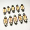 10PCS Car Festoon 31mm 36mm 39mm 42mm LED Bulb C5W Super Bright 4014 SMD Canbus Car Styling LightInterior reading lamp 12V ► Photo 1/6