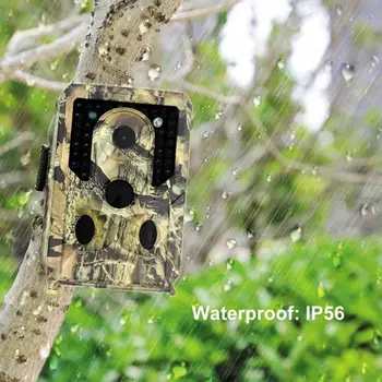

PR-400 Hunting Trail Camera 12MP 1080P 34pcs Infrared LEDs 940nm Cameras 120 Degree Angle Wild Camera Night Vision