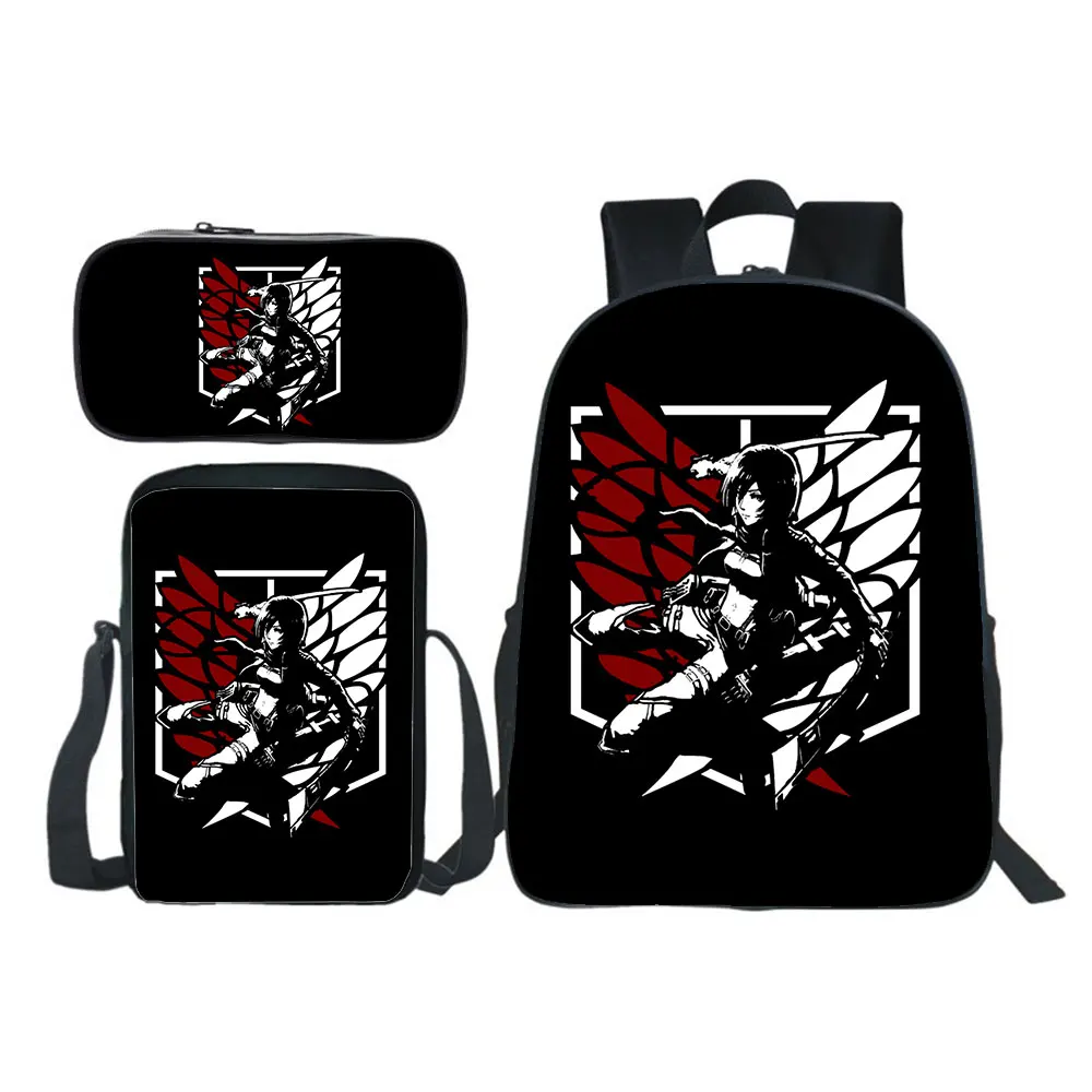 attack-on-titan-school-bags-boy-girl-messenger-bag-pencil-case-japan-anime-wing-of-freedom-printed-backpack-3-pieces-set