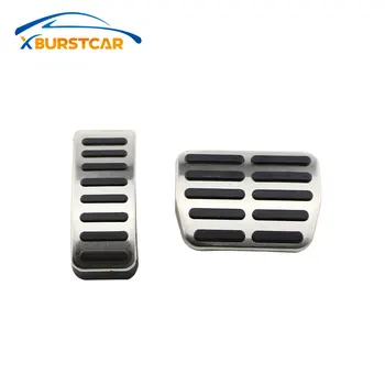 

Car Accelerator Clutch Brake Pedals Cover For Seat Ibiza 6K 6L 6J for Skoda Fabia I II Polo 9N 6R Bora for Golf MK4 IV