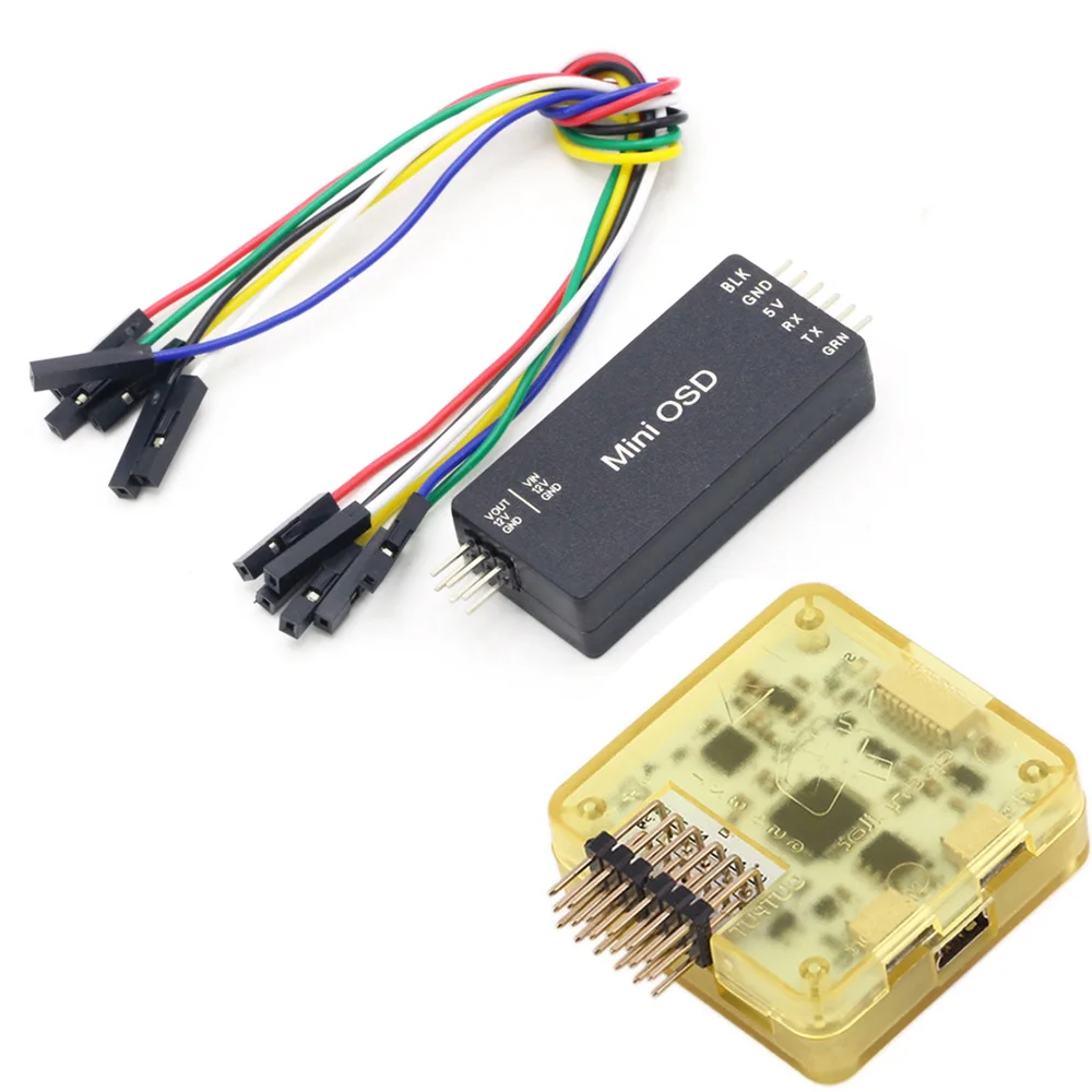 

Openpilot CC3D EVO Flight Controller With Case & MICRO Mini OSD APM / PIXHAWK For FPV Stingy V2 235 ZMR250 FPV Drone Quadcopter