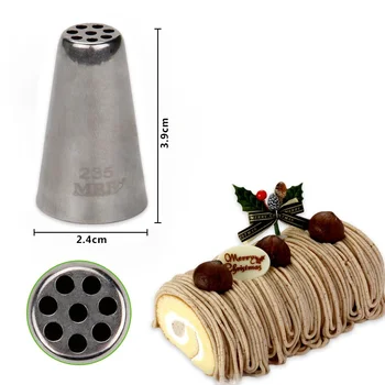 

Free Shipping Stainless Steel icing tips multi-open piping nozzles cakes cupcakes cake tool decorating tips#235