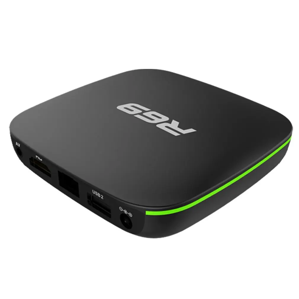 R69 Smart Android 7,1 tv Box 1 ГБ 8 ГБ Allwinner H3 четырехъядерный 2,4G Wifi телеприставка 1080P HD Поддержка 3D медиаплеер