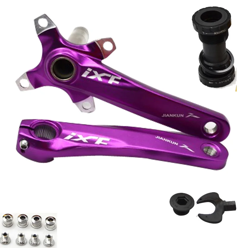Велосипедный кривошипный набор 104 BCD CNC Untralight Crank MTB/дорожный велосипедный шатун с BB кривошипно для велосипедных аксессуаров части велосипеда
