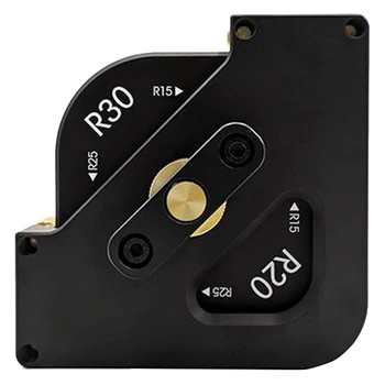 

SHGO HOT-Trimming Machine Engraving Machine Round Corner R Angle Round Arc Woodworking Quick Positioning Template Tools