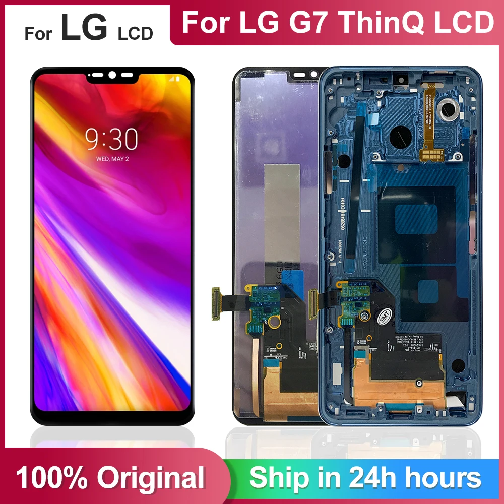 ЖК-дисплей 6 1 ''для LG G7 G710EM G710PM дисплей для ThinQ G710 G710TM G710N LCD оригинал | Мобильные