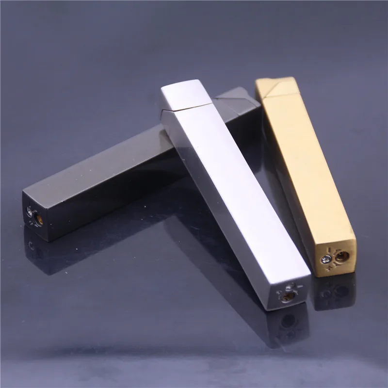

Square Column Type Cube Lighter Fit Strip Flame Lighter gadgets for men