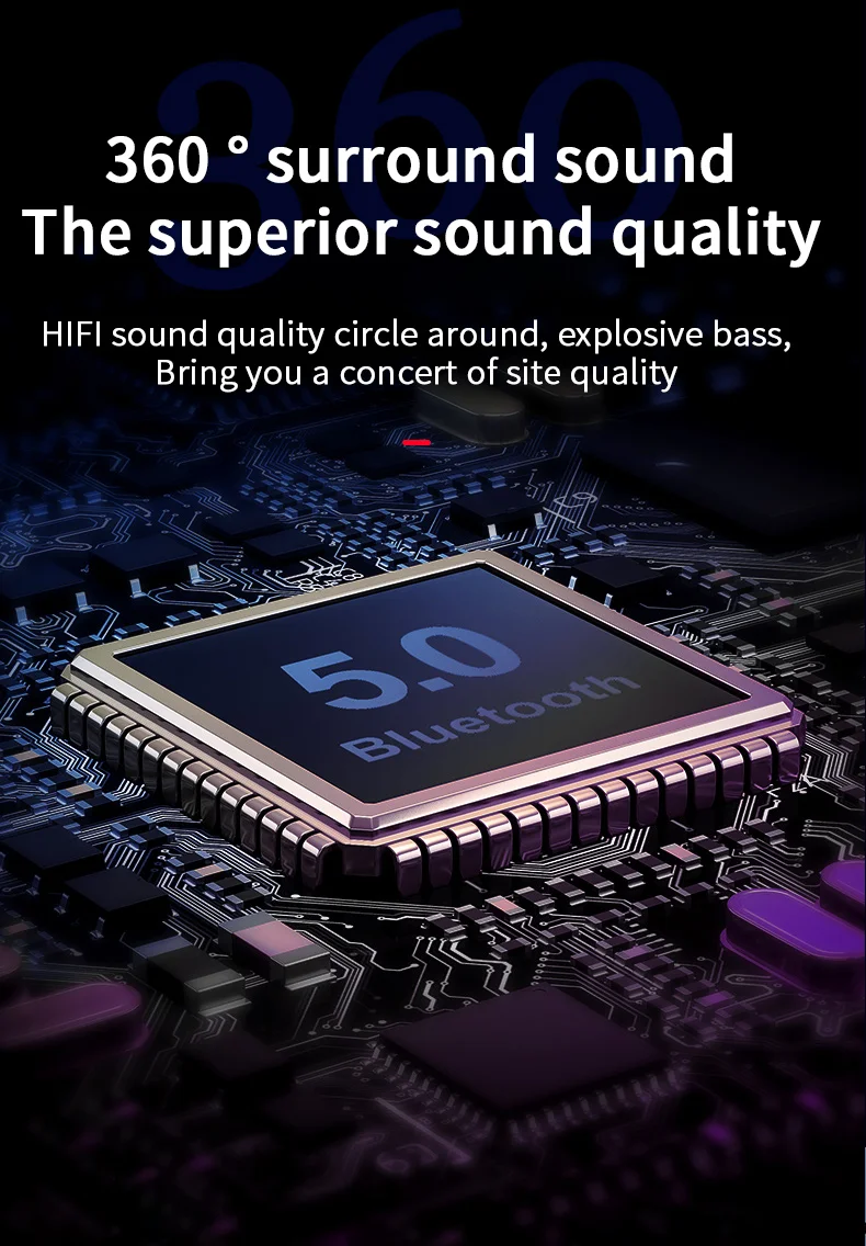 bluetooth 5.0, receptores de áudio, controle remoto infravermelho