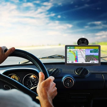 

Car GPS navigator 7 inch HD capacitive screen satellite Voice navigation Navitel Latest Europe map navigation car GPS Navigator