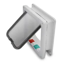 Дверная дверь для кошки маленькая дверная дверь для питомца комплект замка безопасности створки двери для собаки кошки котенка