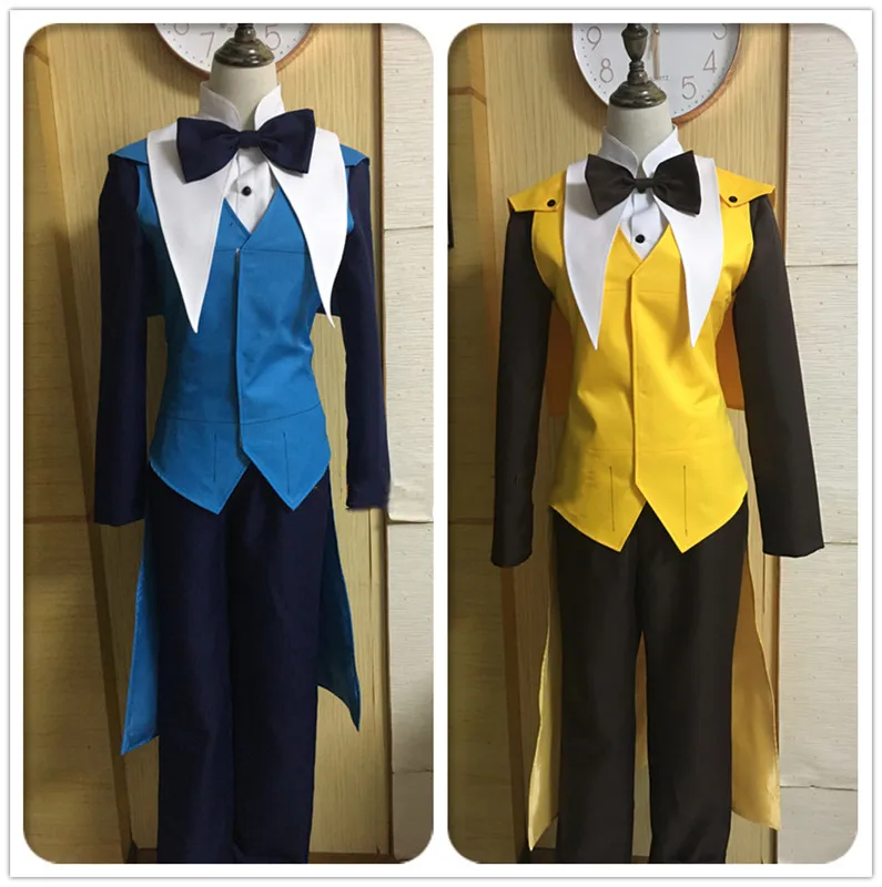 

2018 Gravity Falls Bill Cipher Cosplay Costume Mystery Attack Outfit Halloween Fancy Party Costumes for Adult Kids Custom Made