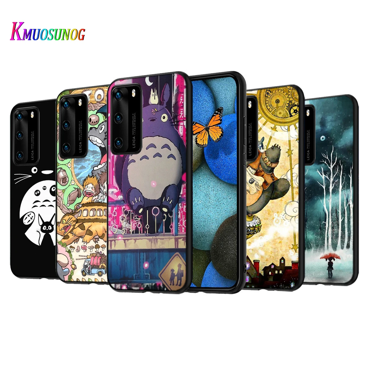 Мультяшный студийный силиконовый чехол для Huawei P50 P40 P30 P20 Pro P10 P9 F8 Lite E Plus 2016 дюйма