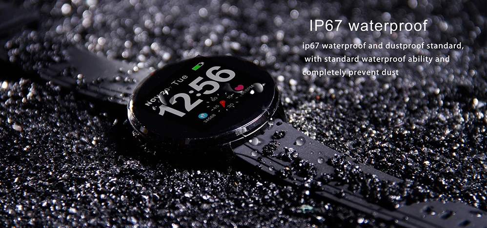 Умные часы COLMI V12 plus водонепроницаемые Bluetooth пульсометр Вибрация мульти-спортивный режим наручные часы для Android IOS Телефон
