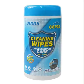

KLSP KCL-2032 Cleaning Wipes for Computer Screen 88 Pieces White