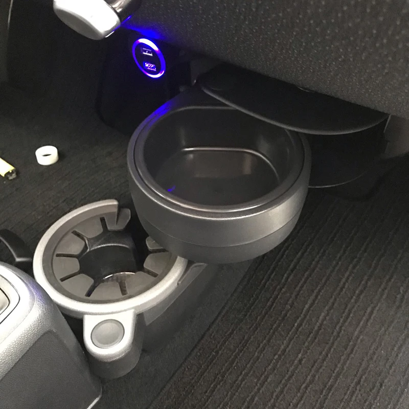 Per Mercedes Smart 451 Fortwo 2009-2014 Car Interior Storage Box Container Refit Organizer Posacenere Cambia Alla Sostituzione Dello Stoccaggio