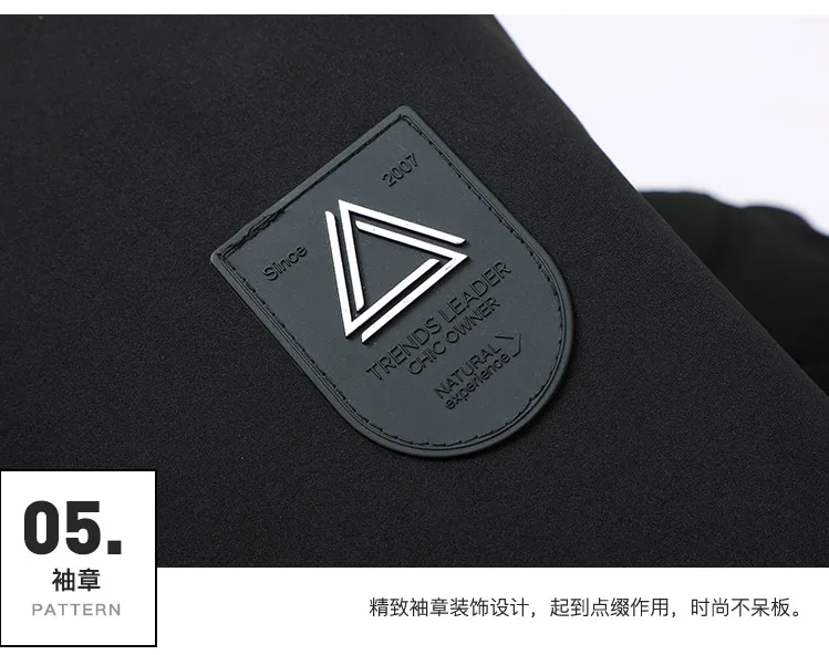 Новая одежда зимняя куртка мужская деловая длинная толстая зимняя куртка мужская однотонная модная верхняя одежда теплое длинное пальто для мужчин