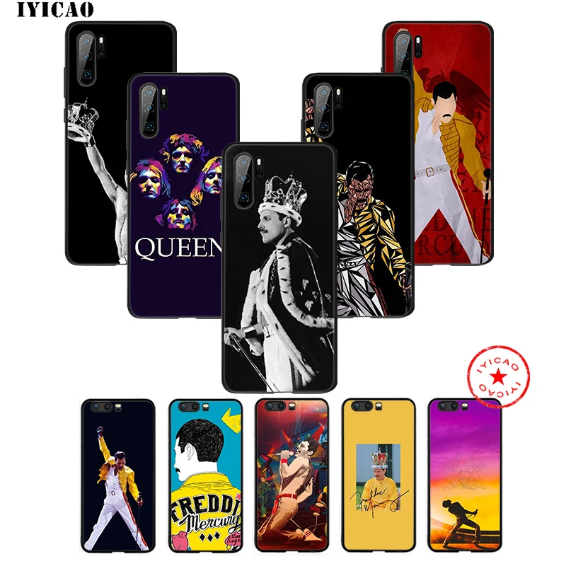 Мягкий чехол IYICAO queen Фредди Меркьюри для huawei P30 P20 P10 P9 P8 2017 2016 2015 P Smart Z Plus 2019 mate 20 10 Lite