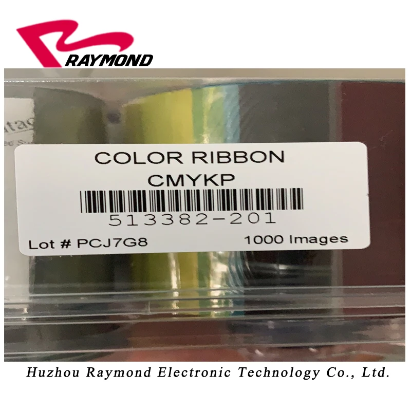 Datacard CR805 двусторонний карточный принтер, использует цветную ленту CMYKP 513382-201 и пленку перепередачи 513402-002