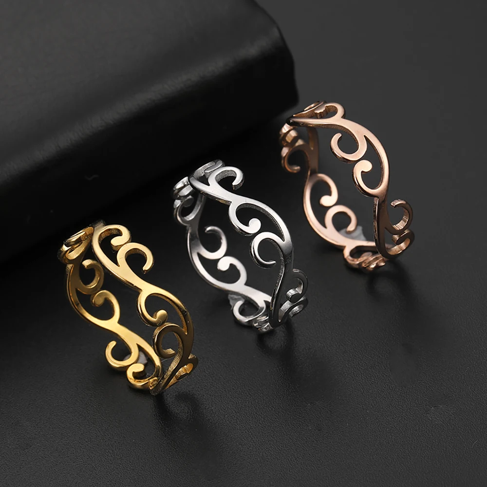 Anillo Filigrana Vintage Dorado