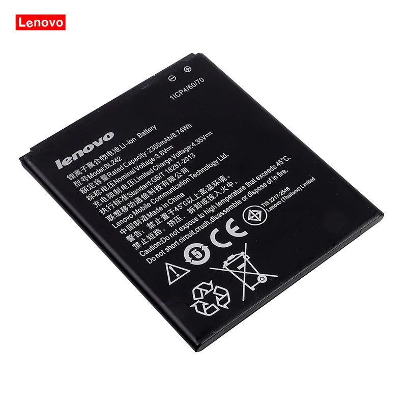 Lenovo A6010 батарея высокого качества 2300mAh BL242 резервная батарея Замена для мобильного телефона lenovo A6010 Plus