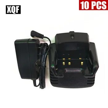 

XQF 10PCS Desktop Rapid Battery Charger For Vertex Handheld Radio VX-351 VX-354 VX351 VX354 Radio CD-34
