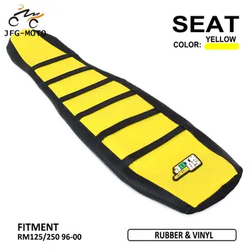 

Motorcycle Rubber Striped Soft-Grip Gripper Soft Skin Seat Cover For Suzuki RMZ 250 RMZ250 RMZ-250 2010-2017 Pro Dirt Bike